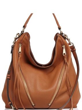 Rebecca Minkoff Moto Leather Hobo Bag⭐️LIKE NEW PRICE REDUCED